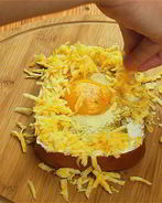 Бутерброд с яйцом