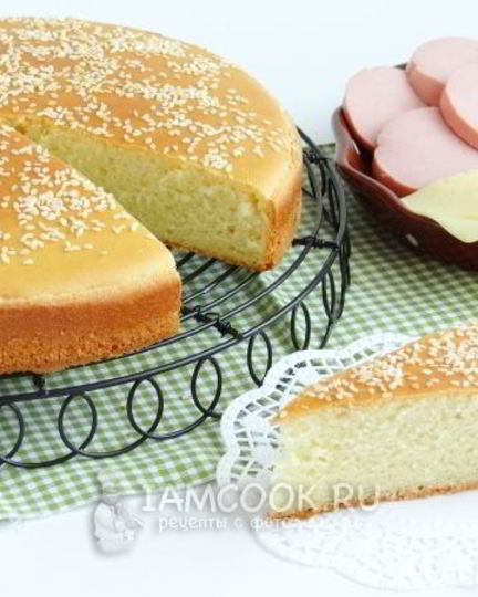 Рецепт бутербродная лепешка с кунжутом