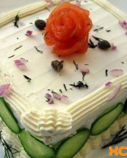 Рецепт бутербродный торт