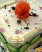 Бутербродный торт