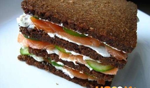 бутербродный торт