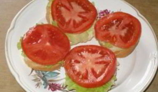 бутерброды открытые