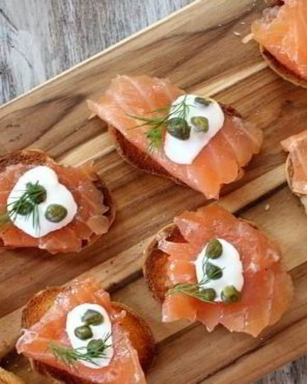 Рецепт бутербродов с форелью