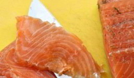 бутерброды с форелью