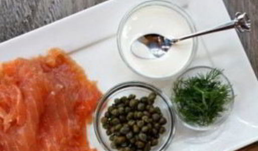 бутерброды с форелью