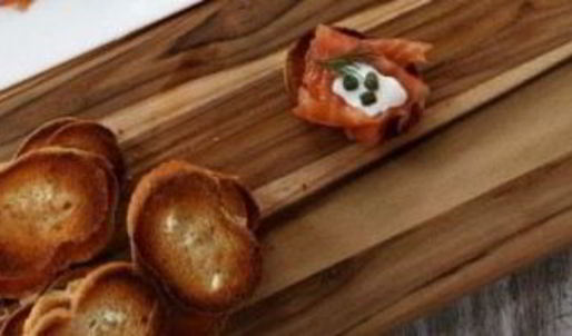 бутерброды с форелью