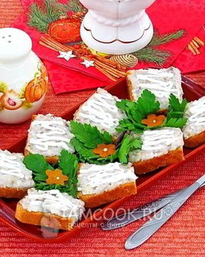 Бутерброды с форшмаком