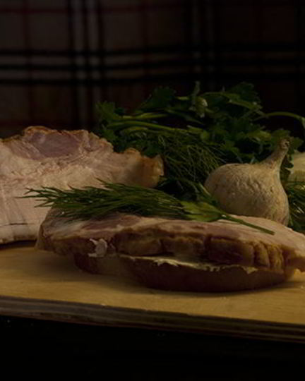 Рецепт бутербродов с грудинкой