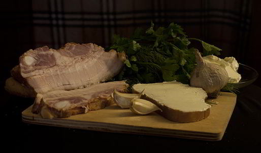 бутерброды с грудинкой