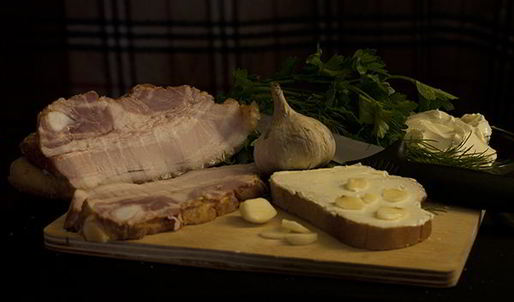 бутерброды с грудинкой