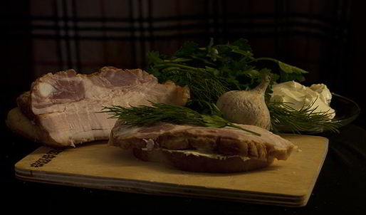 бутерброды с грудинкой