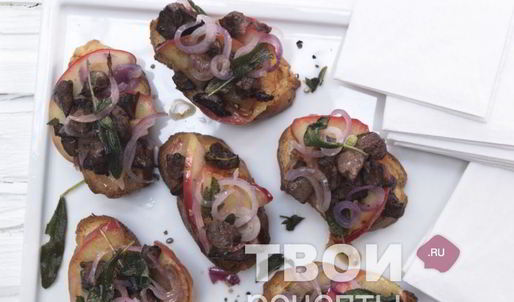 бутерброды с печенью