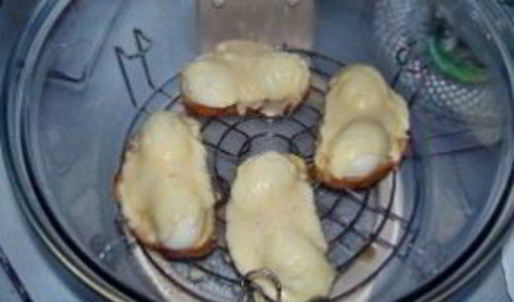 бутерброды с яйцом и сыром