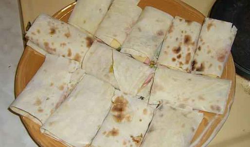 бутерброды в лаваше