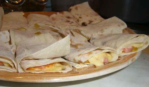 бутерброды в лаваше