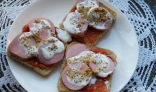 бутерброды в микроволновке