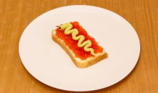 бутерброды змейка