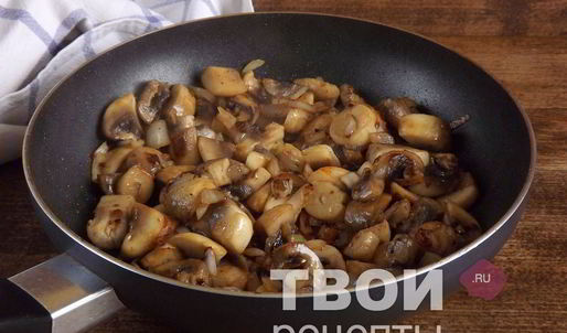 горячие бутерброды с грибами