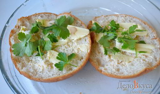 горячие бутерброды с сыром