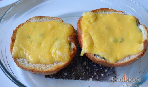 горячие бутерброды с сыром