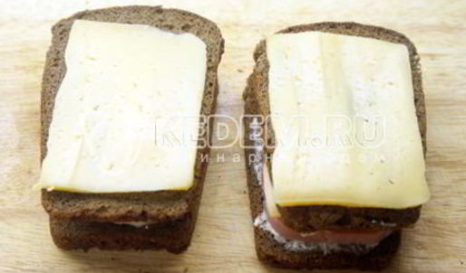 горячий бутерброд с сыром