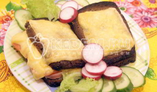 горячий бутерброд с сыром