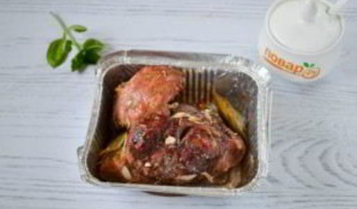 горячий бутерброд со свининой