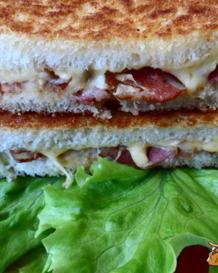 Рецепт горячего бутерброда