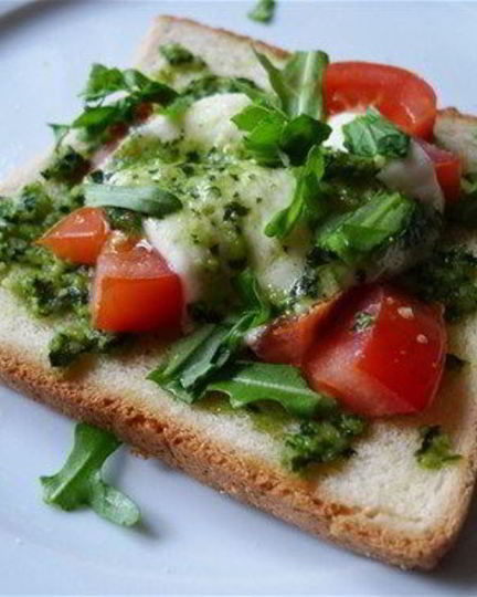 Рецепт горячего средиземноморского бутерброда