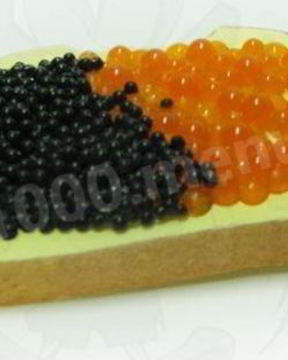 Королевский бутерброд с икрой