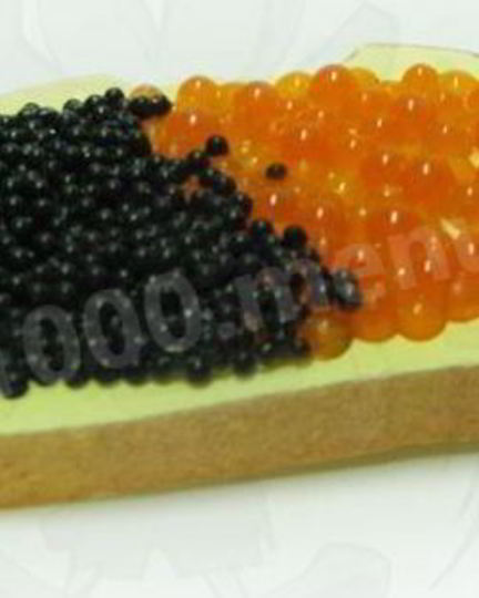 Рецепт королевского бутерброда с икрой