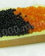 Королевский бутерброд с икрой