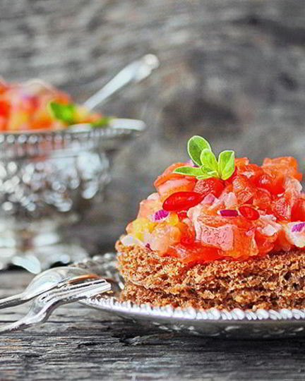 Рецепт праздничного бутерброда