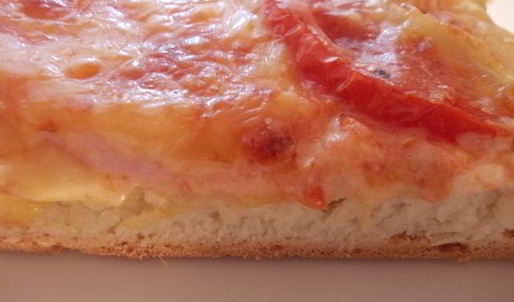 закусочный горячий бутерброд из картофеля