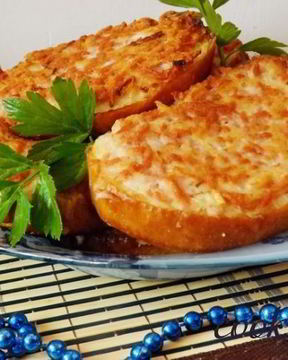 Жареные бутерброды с картошкой