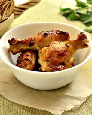 Быстрая закуска из куриных крылышек