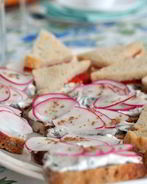 Быстрая закуска к шампанскому