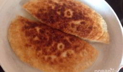 чебуреки из слоеного теста