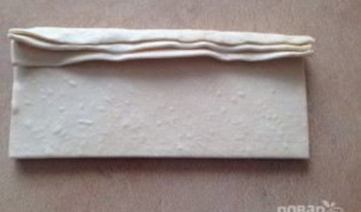 чебуреки из слоеного теста