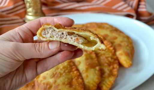 чебуреки на заварном тесте