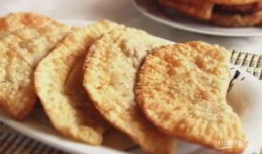 чебуреки постные с грибами и гречкой