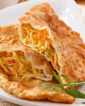 Чебуреки с капустой