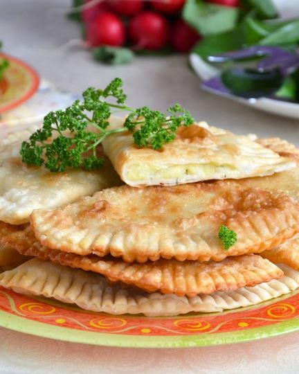 Рецепт чебуреков с картошкой