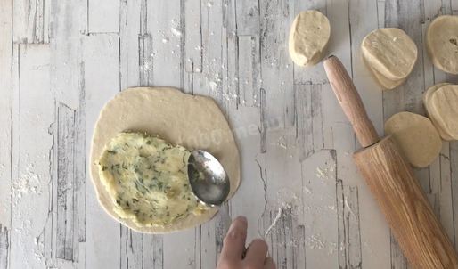 чебуреки с картошкой