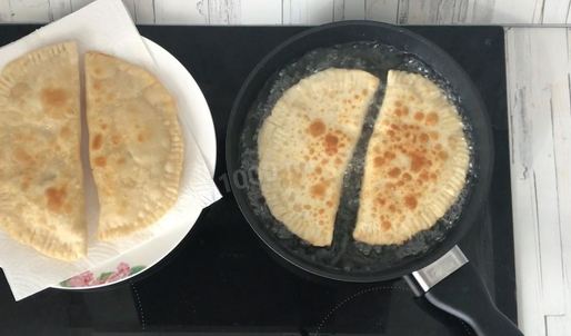 чебуреки с картошкой