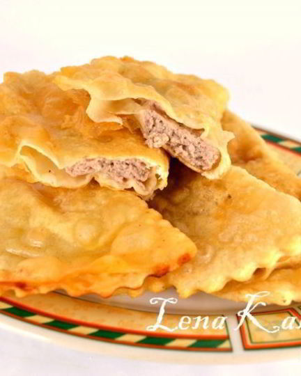 Рецепт крымских чебуреков