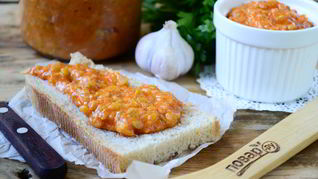 Закуска из кабачков