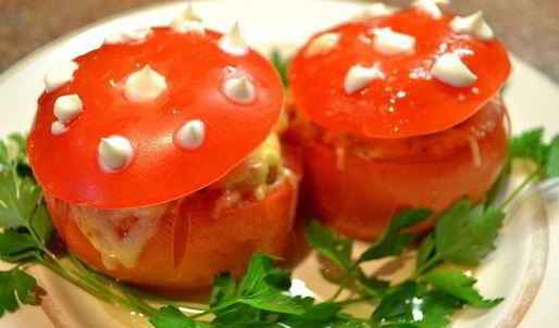 фаршированные помидоры