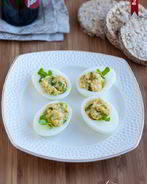 Фаршированные яйца с хреном