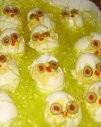 Фаршированные яйца-цыплята